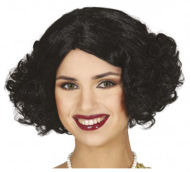 Short Black Wig from the 1920s