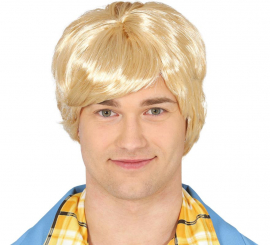 Men's 70s Blonde Wig