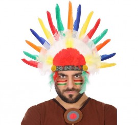 Multicolored Indian Plume