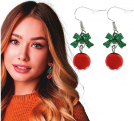 Christmas Ball Earrings