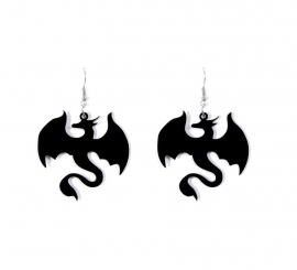 Pendientes de Dragones negros