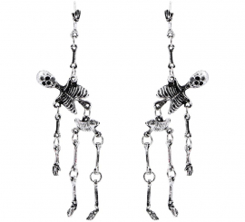 Skeleton Earrings