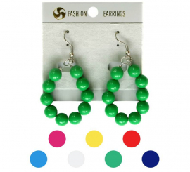 Pendientes Flamenca de Cuentas en varios colores