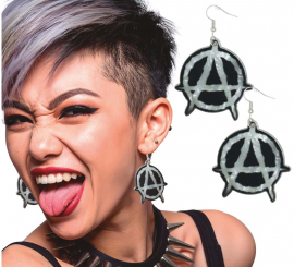 Pendientes Punk Anarquía
