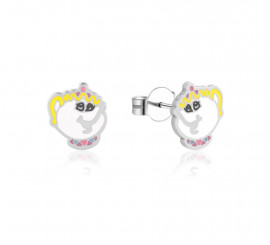 Mrs. Potts Beauty and the Beast Steel Earrings