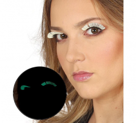 Glow in the dark eyelashes