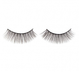 Black thin eyelashes