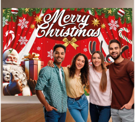 Photocall Merry Christmas 220x150