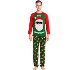 Pijama Navideño de Papá Noel Cool para adultos