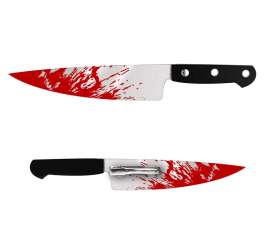 Knife Hair Clip