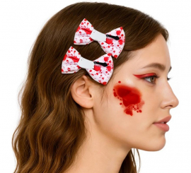 Bow Clips with Knife for Hair