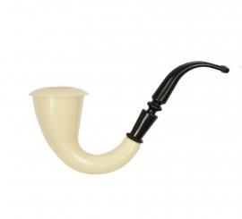 Black and white Detective or Sailor pipe