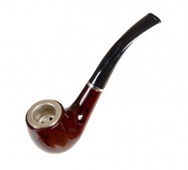 Brown and Black Royal Pipe