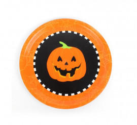 Plato Calabaza feliz de 35x2 cm