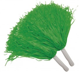 Pompón verde 2 unidades