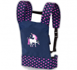 Portabebés de lujo de Unicornio para Muñecas