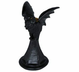 Resin Bat Candle Holder 18X12X cm