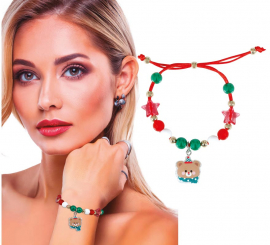 Pulseira com Ursinho de Pelúcia