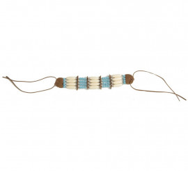 Indian Bracelet with Blue and White decorations