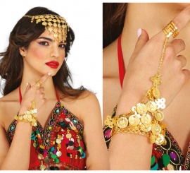 Gypsy Bracelet with Gold Medals