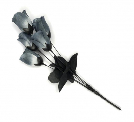 Gray Roses Bouquet