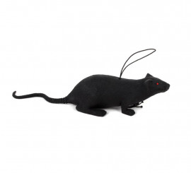 Black mouse with 11cm rope