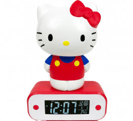 Hello Kitty despertador com luz