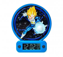 Dragon Ball Vegeta despertador com luz