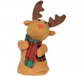 Dancing Reindeer with Music 20 cm