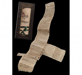 Réplica do Contrato de Bilbo O Hobbit