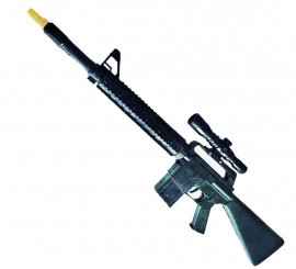 67X18cm Toy Special Agent Black Rifle