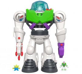 Robot Toy Story 4  de 51 cm con figuras Buzz Lightyear y Space Alien