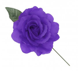 Rosa Flamenca grande morado de 15 cm