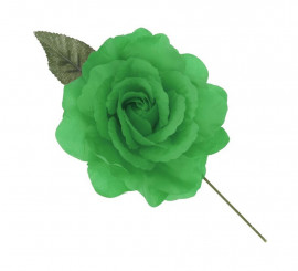 Grande rosa flamenco verde scuro 15 cm