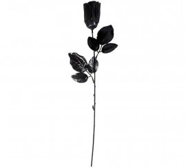 44 cm schwarze Rose