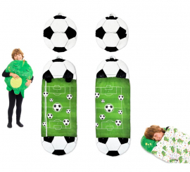 Sleeping Bag with 135cm Football Cushion