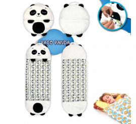 Panda Paco Sleeping Bag with 180 cm cushion