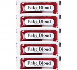 Sangue em bolsa 5 peças de 6 ml