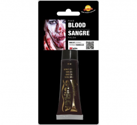 Special liquid blood for Halloween makeup