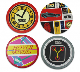 Set of 4 Back to the Future Coasters