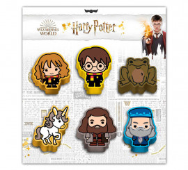 Conjunto de 6 borrachas Wizard Harry Potter