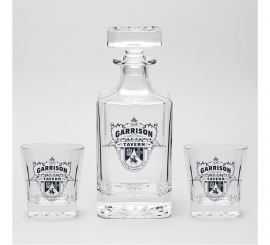 Peaky Blinders Garrison Bottle and Glasses Set