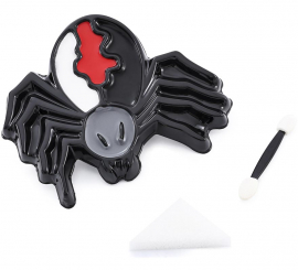 Conjunto de maquiagem de aranha