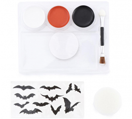 Conjunto de maquiagem de morcego