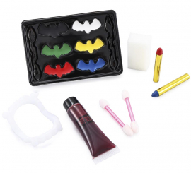 Conjunto de maquiagem de vampiro