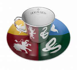 Harry Potter Hogwarts Coffee Cup and Saucer Set