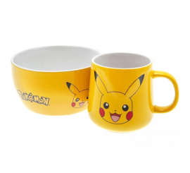 Pokemon Pikachu Breakfast Cup Set