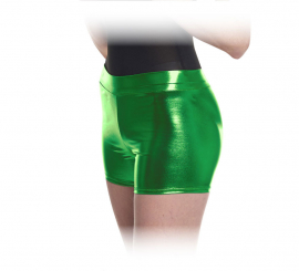 Dark green shorts for women