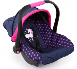 Silla de Coche para Muñecas de Unicornio