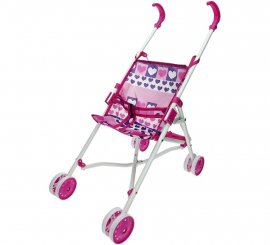 Sillita Paraguas Básica azul y rosa para Muñecas